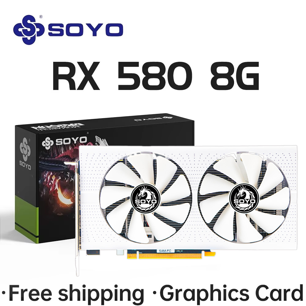 Rtx 3070 8Gb Graphics Card - SOYO – carte graphique AMD Radeon