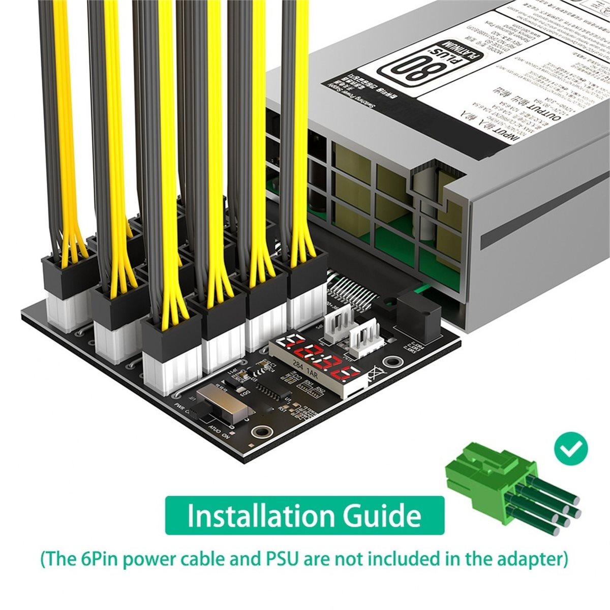 Carte de distribution M05K à 1 - 2400W Server Psu Breakout Board avis et prix